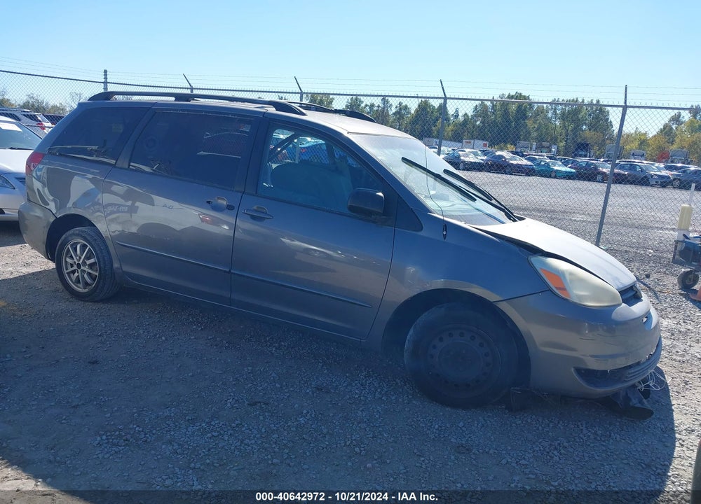 2005 TOYOTA SIENNA LE VIN: 5TDZA23C65S348766