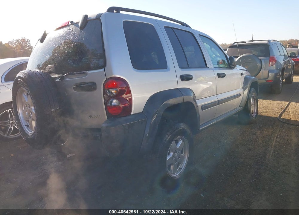 2007 JEEP LIBERTY SPORT VIN: 1J4GL48K57W665416