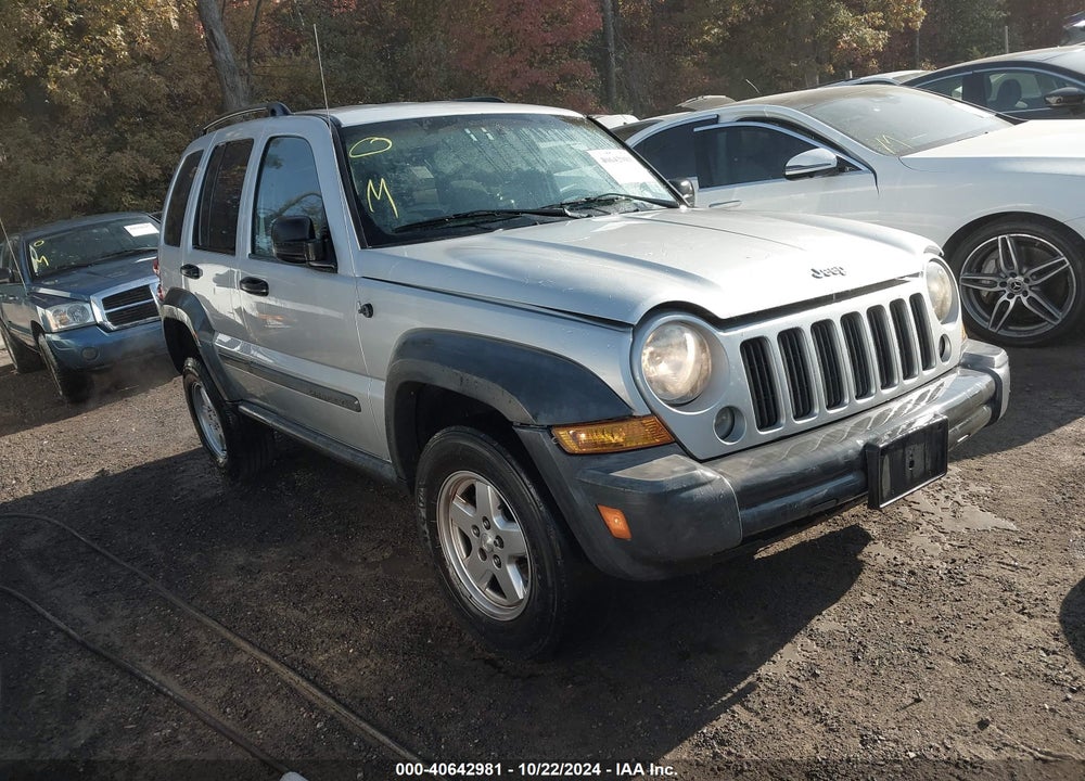 2007 JEEP LIBERTY SPORT VIN: 1J4GL48K57W665416