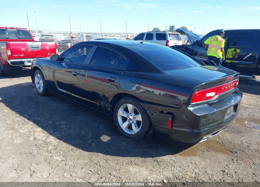 2012 DODGE CHARGER SE VIN: 2C3CDXBG9CH203025