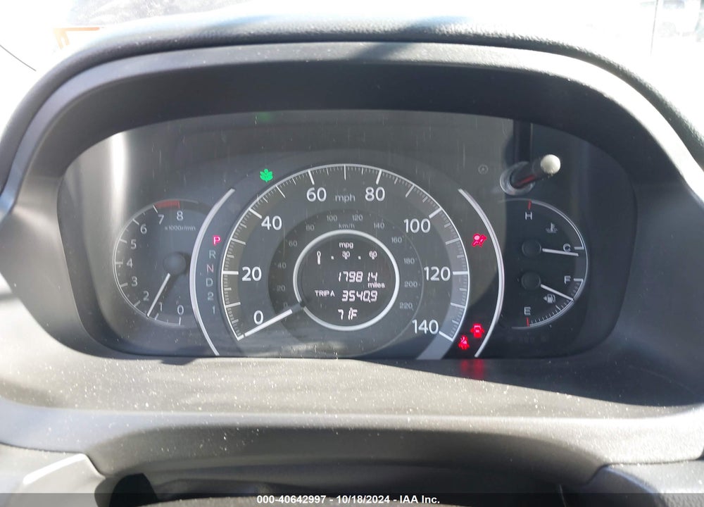 2013 HONDA CR-V LX VIN: 5J6RM4H3XDL056043