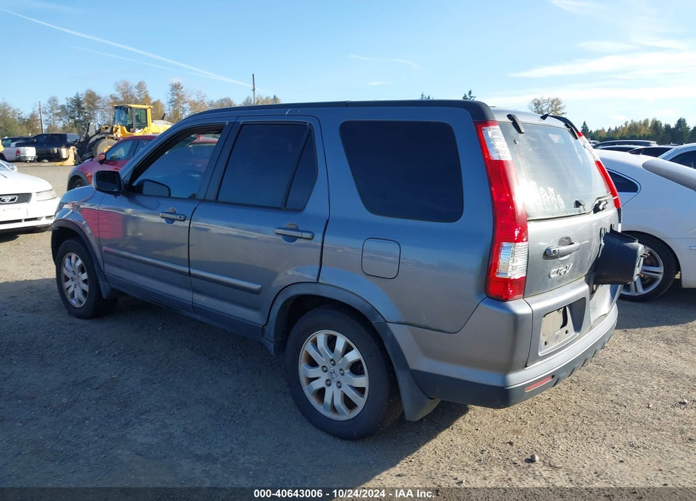 2006 HONDA CR-V SE VIN: JHLRD78986C056866