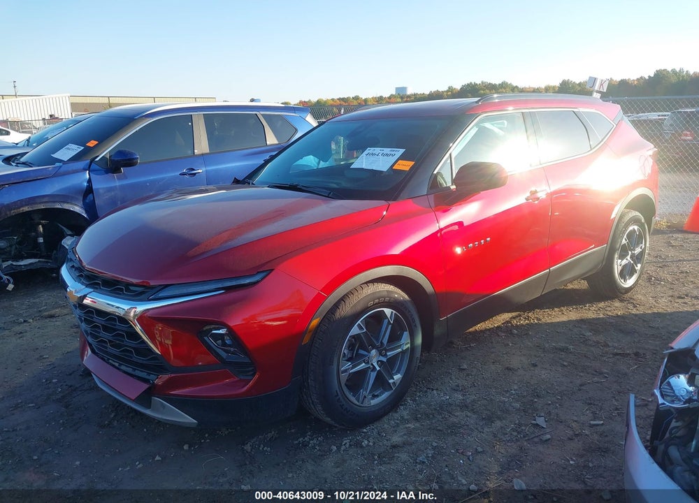 2024 CHEVROLET BLAZER FWD 2LT VIN: 3GNKBCR44RS262496