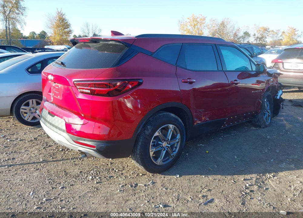 2024 CHEVROLET BLAZER FWD 2LT VIN: 3GNKBCR44RS262496