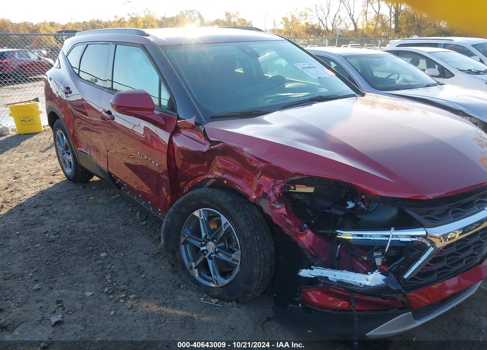 2024 CHEVROLET BLAZER FWD 2LT VIN: 3GNKBCR44RS262496