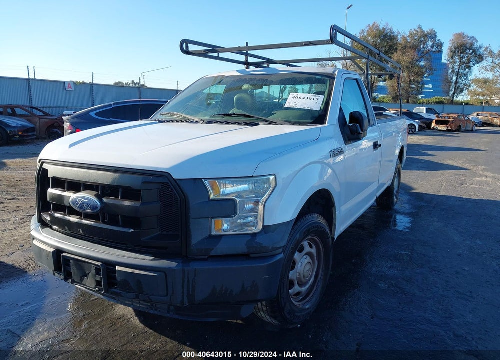 2016 FORD F-150 XL VIN: 1FTMF1C89GKD60521