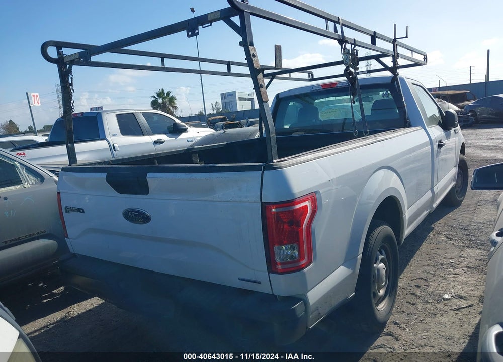 2016 FORD F-150 XL VIN: 1FTMF1C89GKD60521