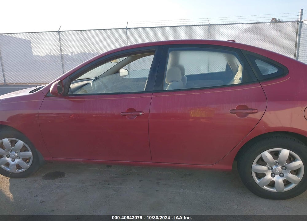 2007 HYUNDAI ELANTRA GLS/LIMITED/SE VIN: KMHDU46D17U128298