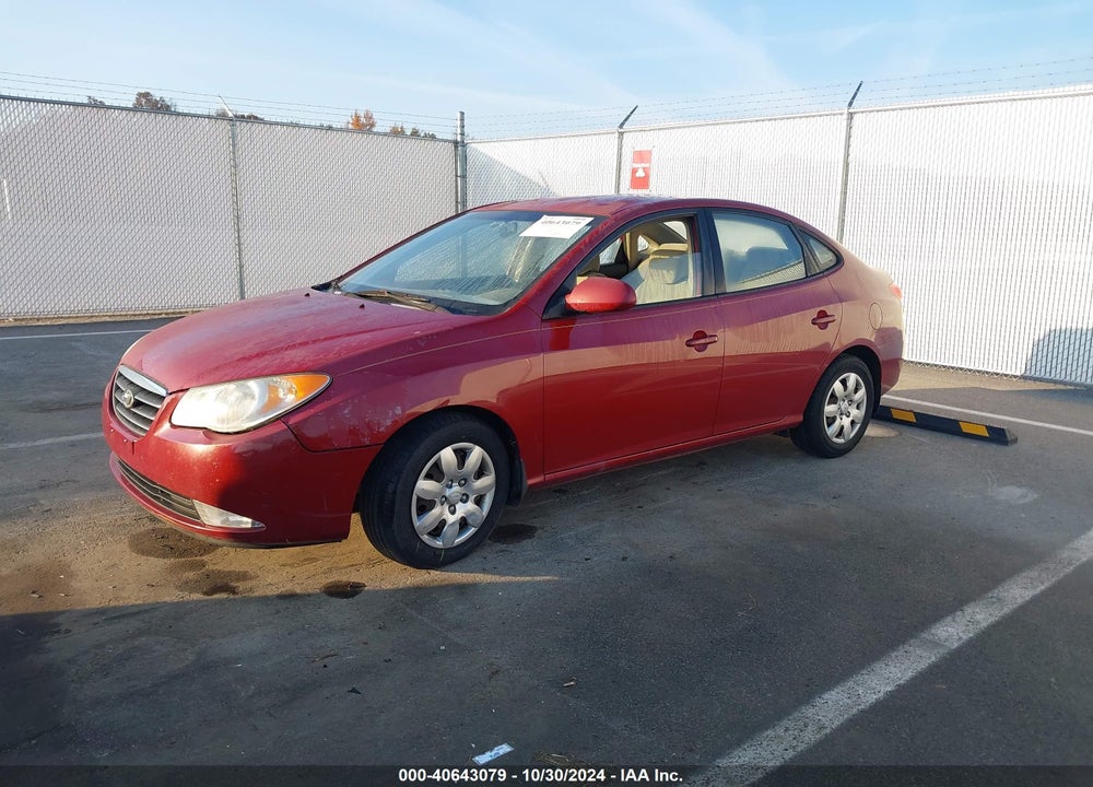 2007 HYUNDAI ELANTRA GLS/LIMITED/SE VIN: KMHDU46D17U128298