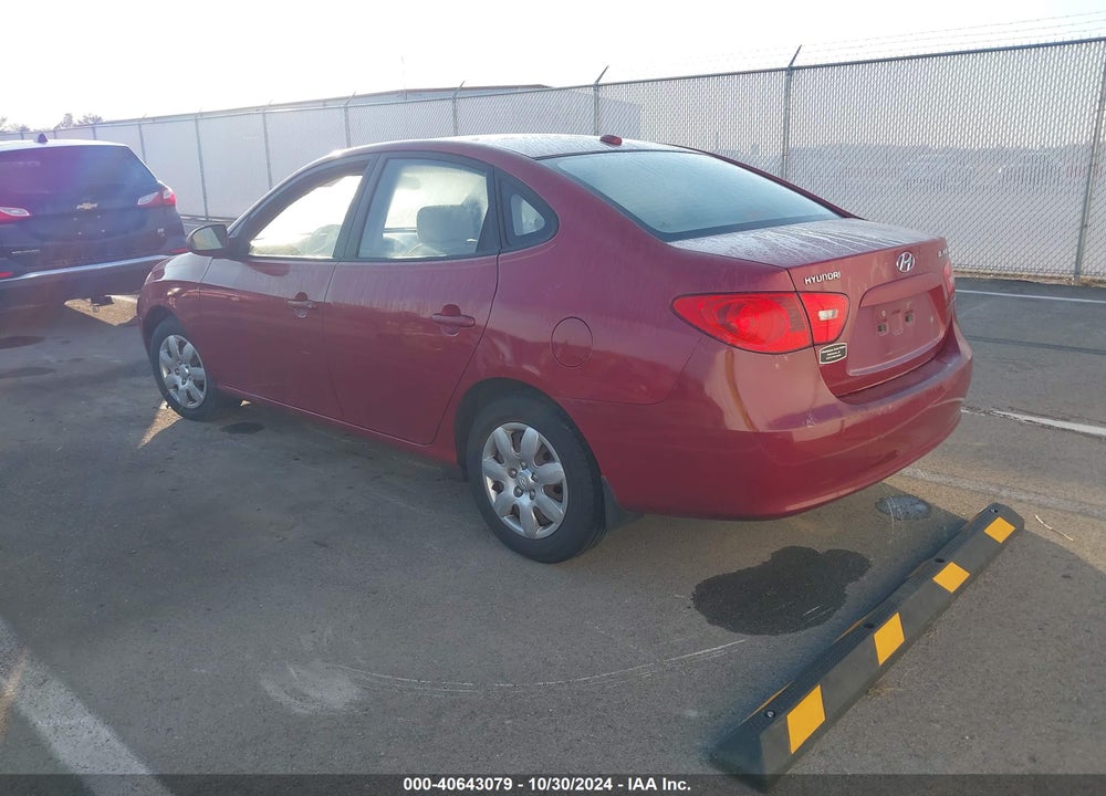 2007 HYUNDAI ELANTRA GLS/LIMITED/SE VIN: KMHDU46D17U128298