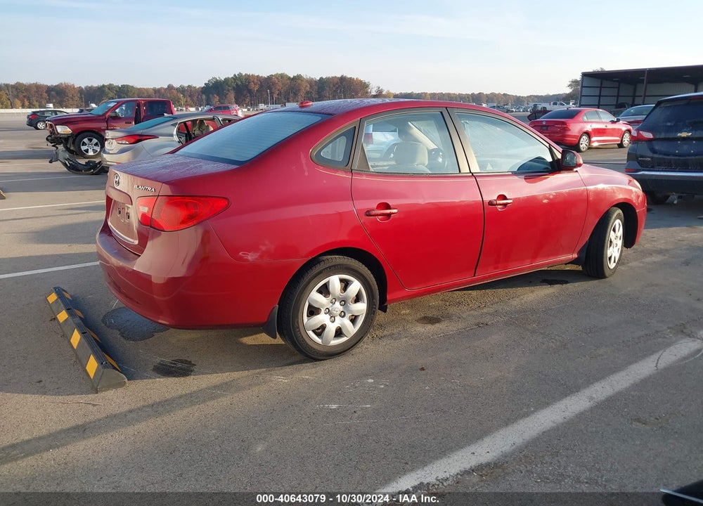 2007 HYUNDAI ELANTRA GLS/LIMITED/SE VIN: KMHDU46D17U128298