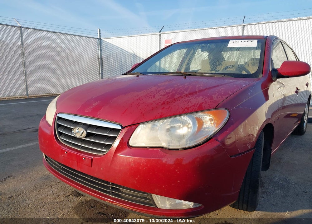 2007 HYUNDAI ELANTRA GLS/LIMITED/SE VIN: KMHDU46D17U128298
