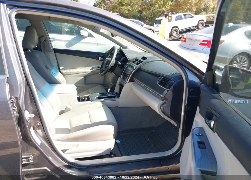 2012 TOYOTA CAMRY HYBRID XLE VIN: 4T1BD1FK8CU024583