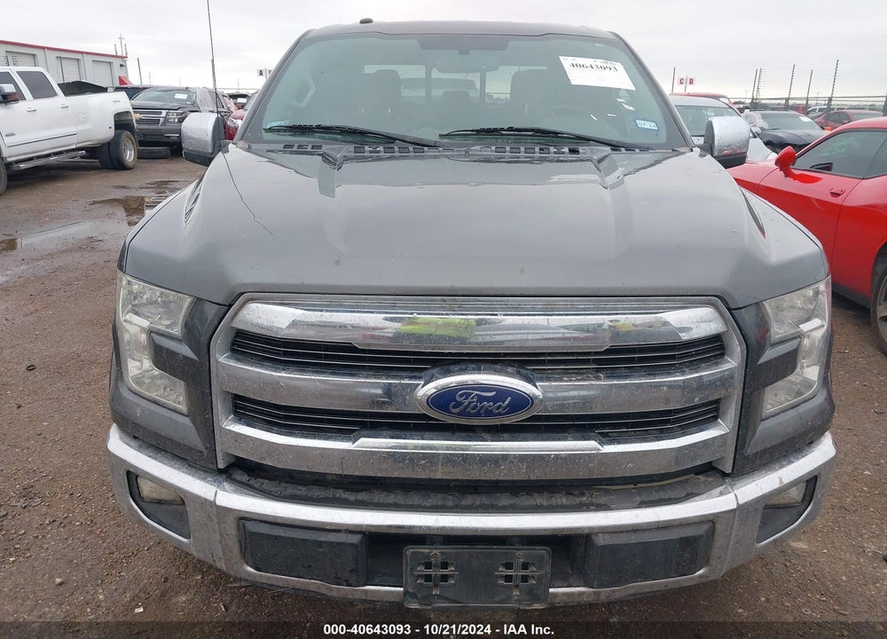 2015 FORD F-150 LARIAT VIN: 1FTEW1CPXFKF01218