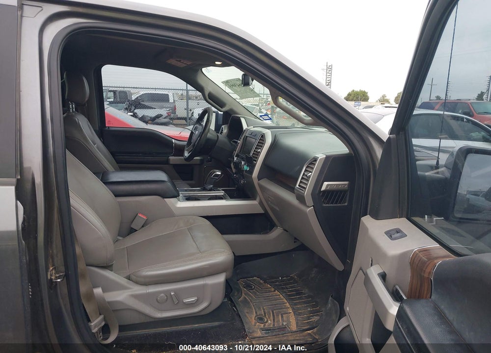 2015 FORD F-150 LARIAT VIN: 1FTEW1CPXFKF01218