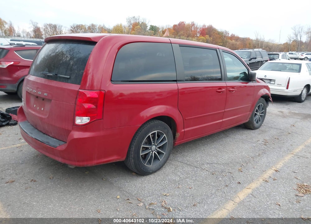 2015 DODGE GRAND CARAVAN SE VIN: 2C4RDGBGXFR570147