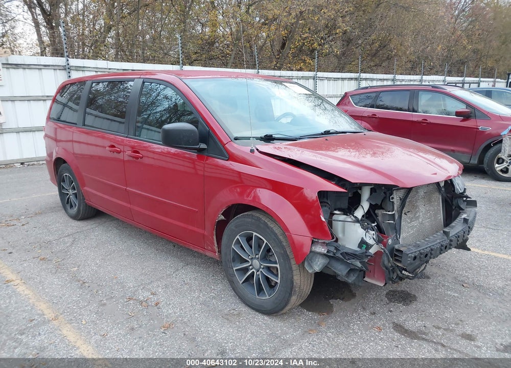 2015 DODGE GRAND CARAVAN SE VIN: 2C4RDGBGXFR570147