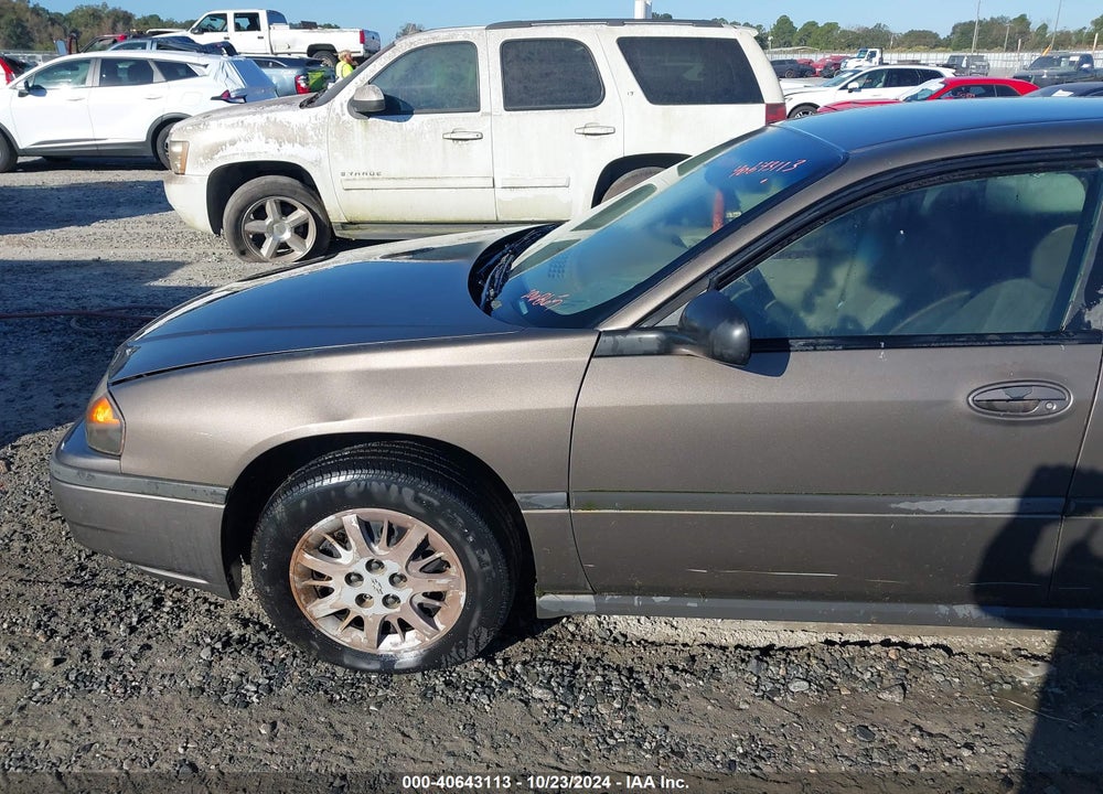2002 CHEVROLET IMPALA VIN: 2G1WF52E329206865