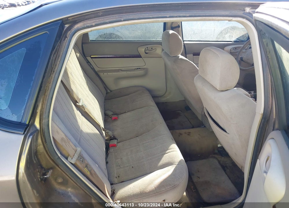 2002 CHEVROLET IMPALA VIN: 2G1WF52E329206865
