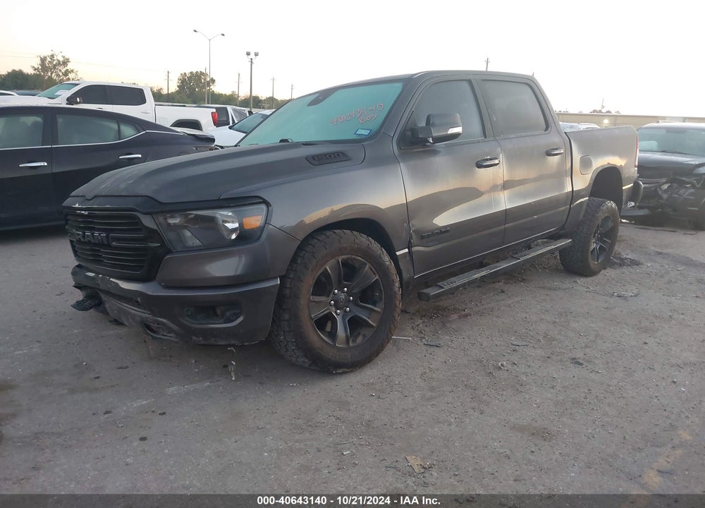 2020 RAM 1500 BIG HORN 4X4 5'7 BOX VIN: 1C6SRFFT4LN184005