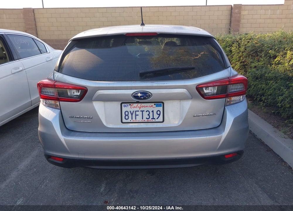 2022 SUBARU IMPREZA BASE 5-DOOR VIN: 4S3GTAA69N1704617