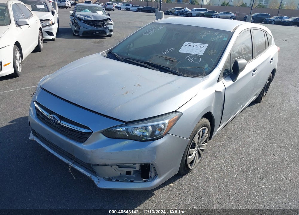2022 SUBARU IMPREZA BASE 5-DOOR VIN: 4S3GTAA69N1704617