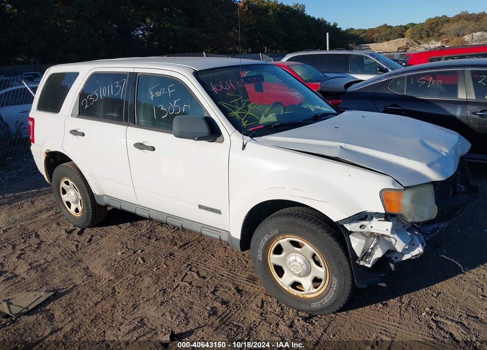 2008 FORD ESCAPE XLS/XLS MANUAL VIN: 1FMCU02ZX8KC72368