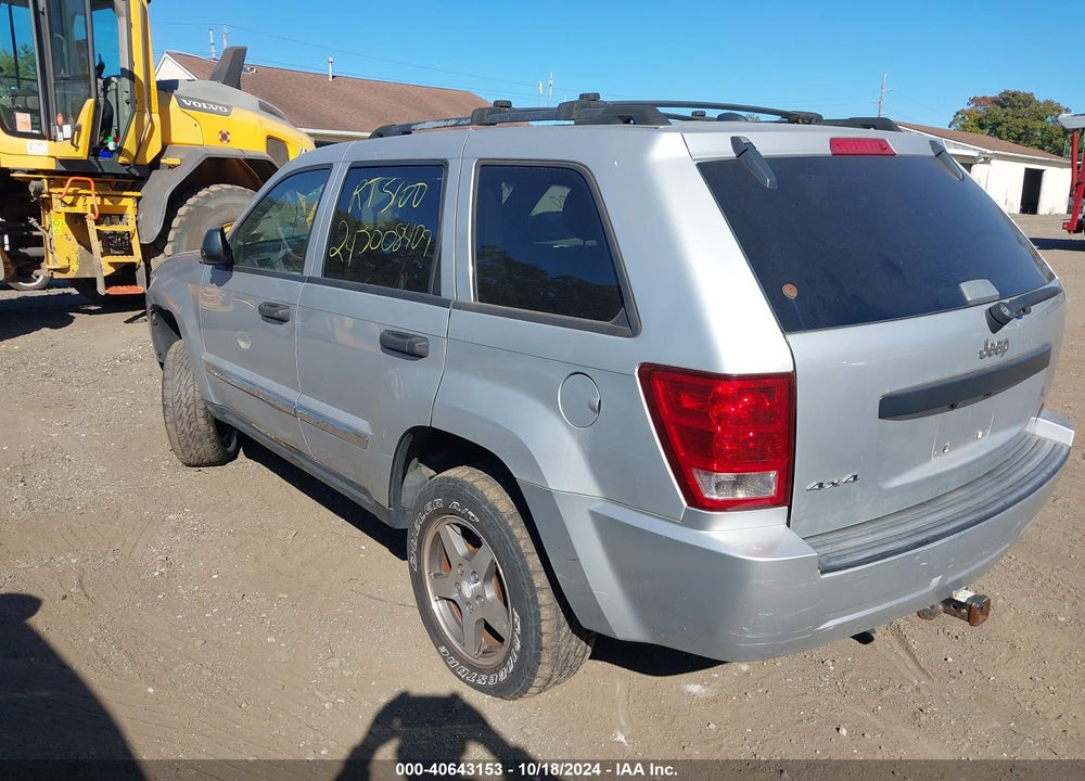 2005 JEEP GRAND CHEROKEE LAREDO VIN: 1J4GR48KX5C646020