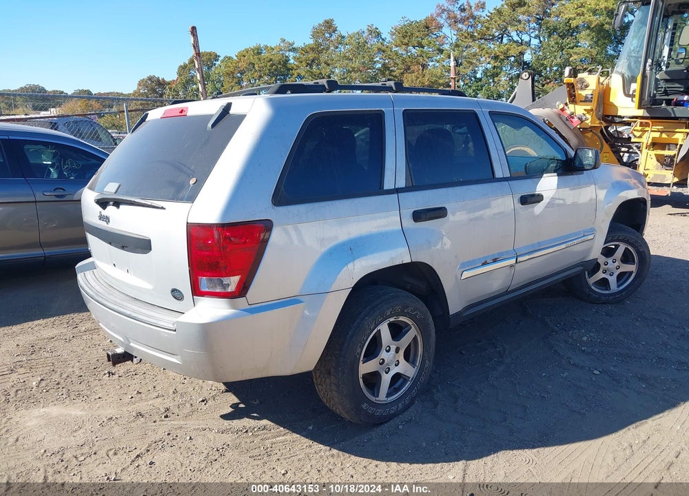 2005 JEEP GRAND CHEROKEE LAREDO VIN: 1J4GR48KX5C646020