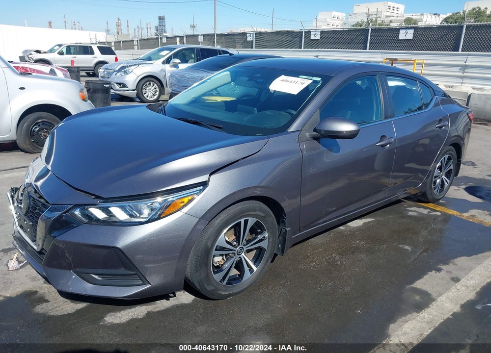 2021 NISSAN SENTRA SV XTRONIC CVT VIN: 3N1AB8CV9MY253286