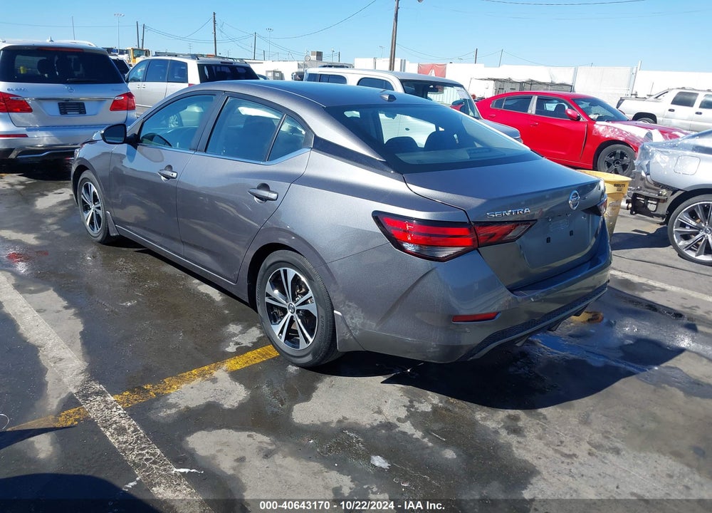 2021 NISSAN SENTRA SV XTRONIC CVT VIN: 3N1AB8CV9MY253286