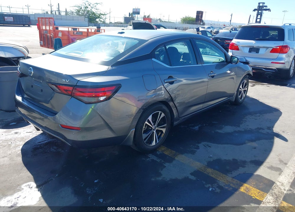 2021 NISSAN SENTRA SV XTRONIC CVT VIN: 3N1AB8CV9MY253286