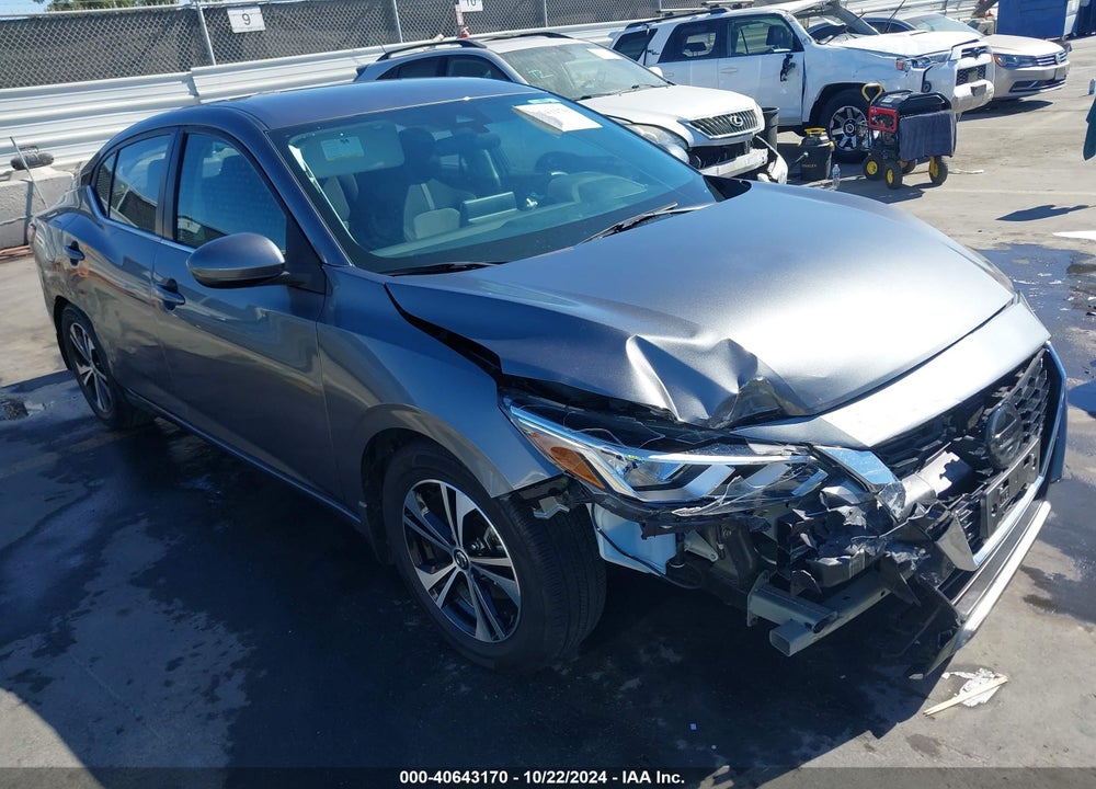 2021 NISSAN SENTRA SV XTRONIC CVT VIN: 3N1AB8CV9MY253286