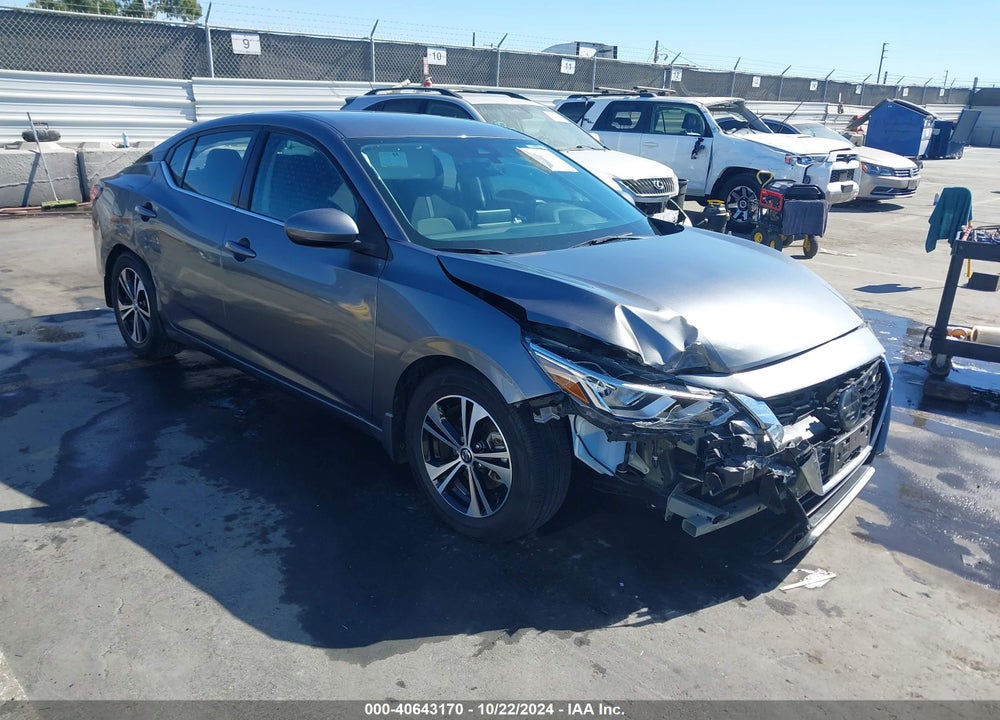 2021 NISSAN SENTRA SV XTRONIC CVT VIN: 3N1AB8CV9MY253286