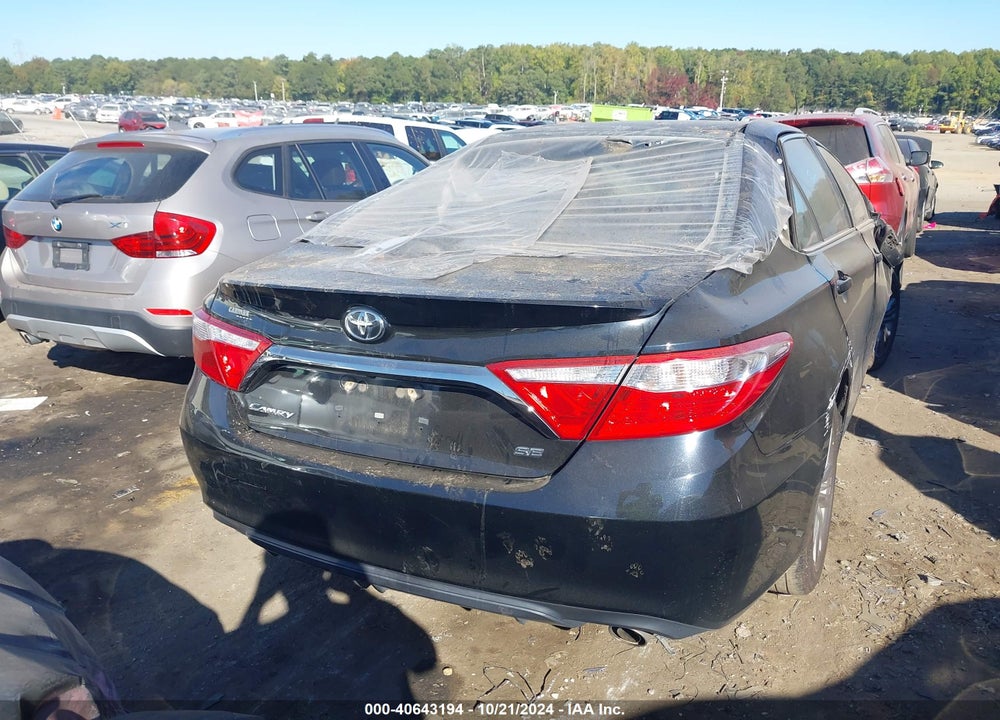 2015 TOYOTA CAMRY SE VIN: 4T1BF1FK8FU476242