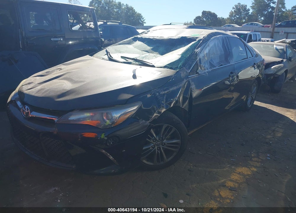 2015 TOYOTA CAMRY SE VIN: 4T1BF1FK8FU476242