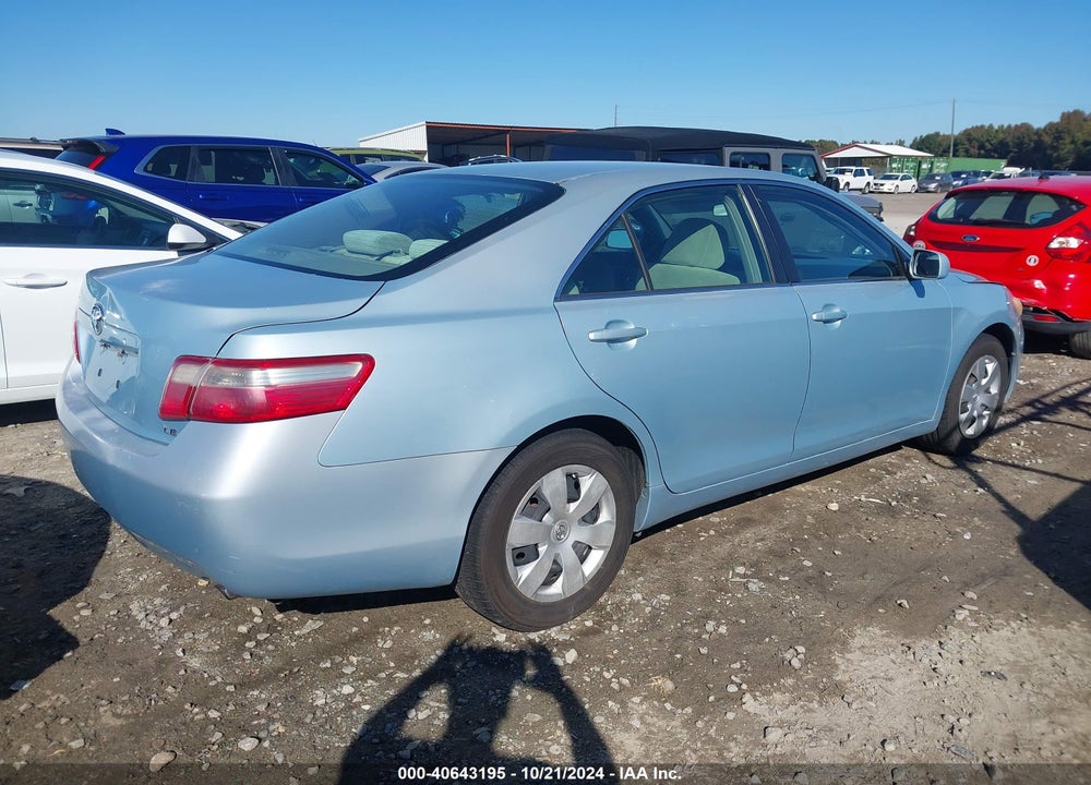 2007 TOYOTA CAMRY LE VIN: 4T1BE46K57U700735