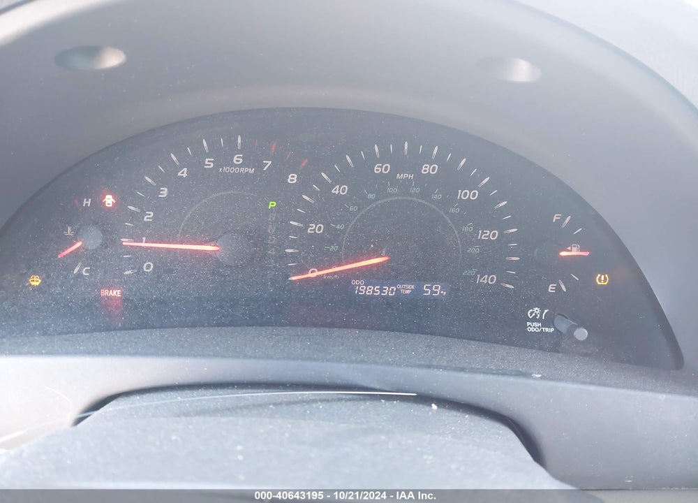 2007 TOYOTA CAMRY LE VIN: 4T1BE46K57U700735