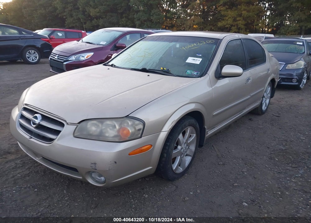 2003 NISSAN MAXIMA GLE VIN: JN1DA31A63T404790