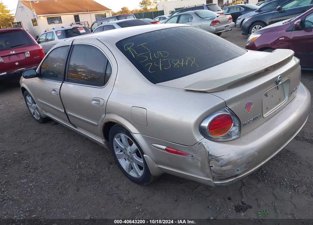 2003 NISSAN MAXIMA GLE VIN: JN1DA31A63T404790