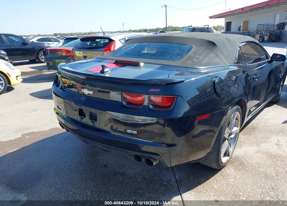 2012 CHEVROLET CAMARO VIN: 2G1FK3DJ6C9107968