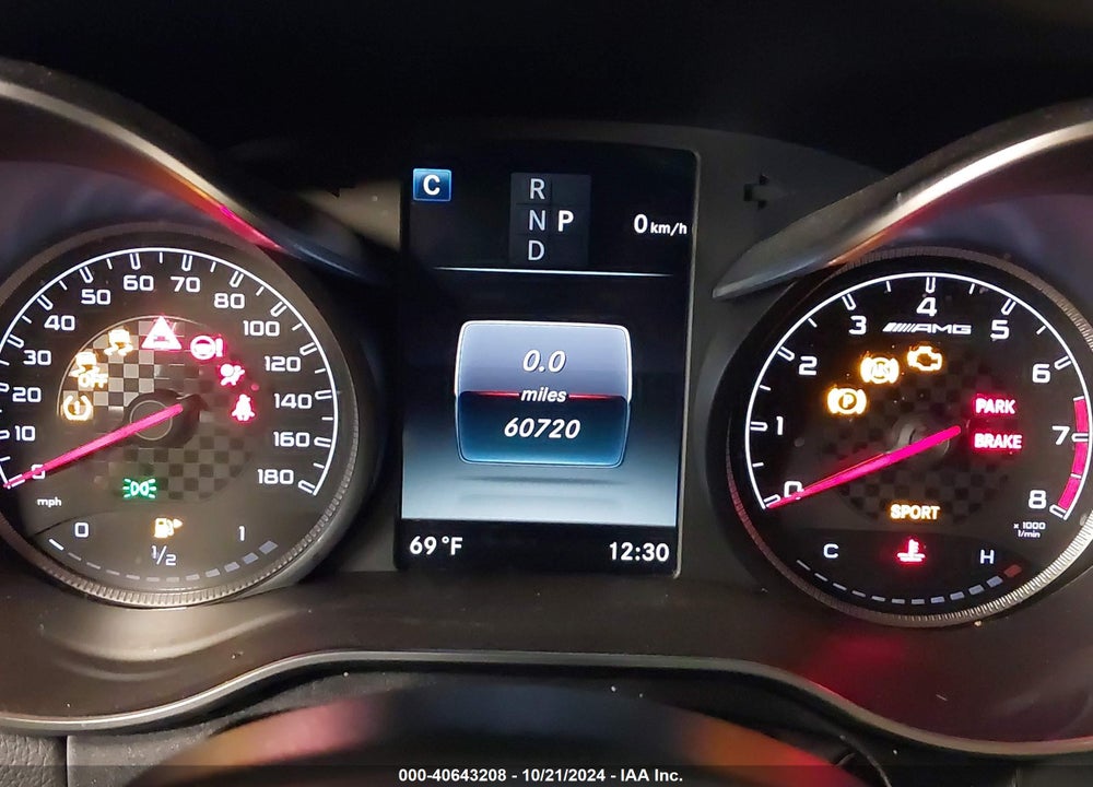 2018 MERCEDES-BENZ AMG C 43 VIN: WDDWJ6EB8JF640112