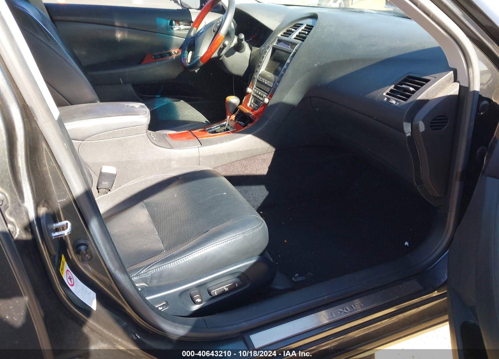 2009 LEXUS ES 350 VIN: JTHBJ46G892321284
