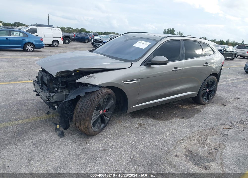 2018 JAGUAR F-PACE S VIN: SADCM2FV2JA271738