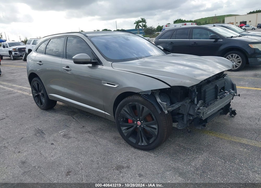 2018 JAGUAR F-PACE S VIN: SADCM2FV2JA271738