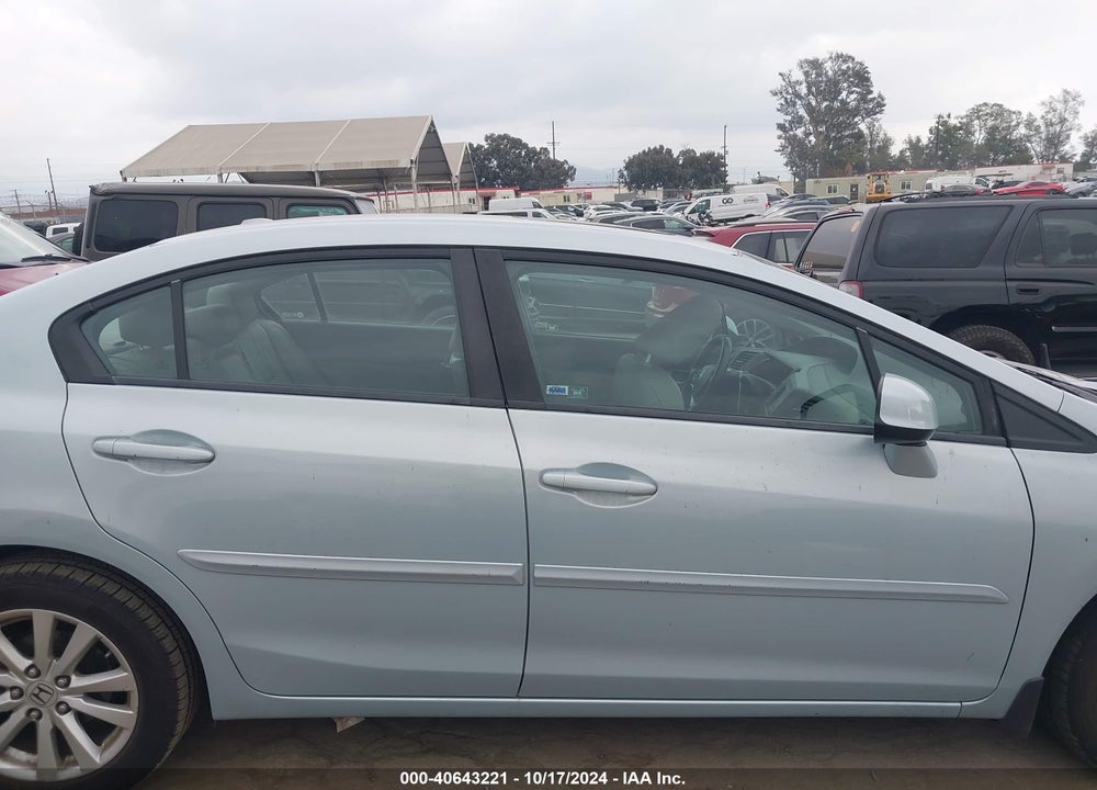 2012 HONDA CIVIC EX-L VIN: 19XFB2F90CE346907