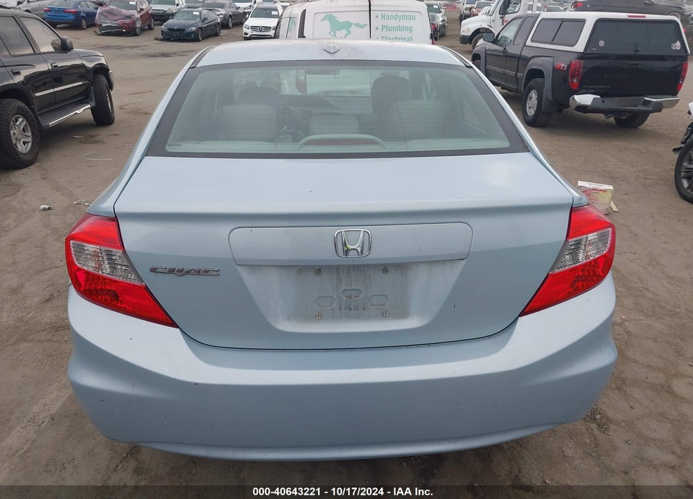 2012 HONDA CIVIC EX-L VIN: 19XFB2F90CE346907
