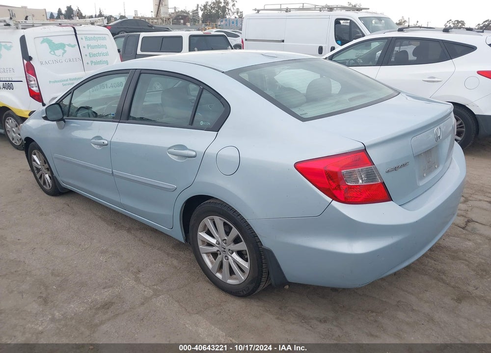2012 HONDA CIVIC EX-L VIN: 19XFB2F90CE346907