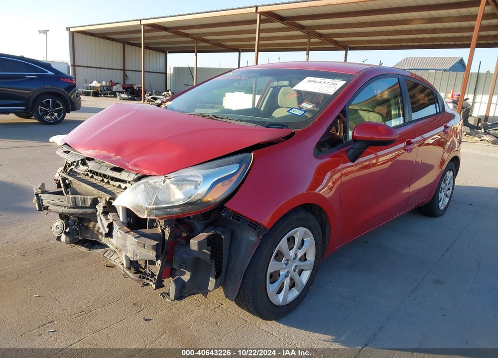 2015 KIA RIO LX VIN: KNADM4A31F6502783