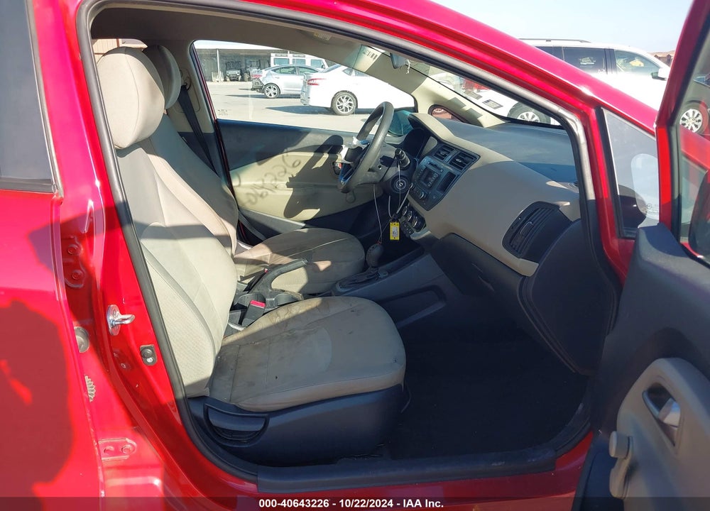 2015 KIA RIO LX VIN: KNADM4A31F6502783